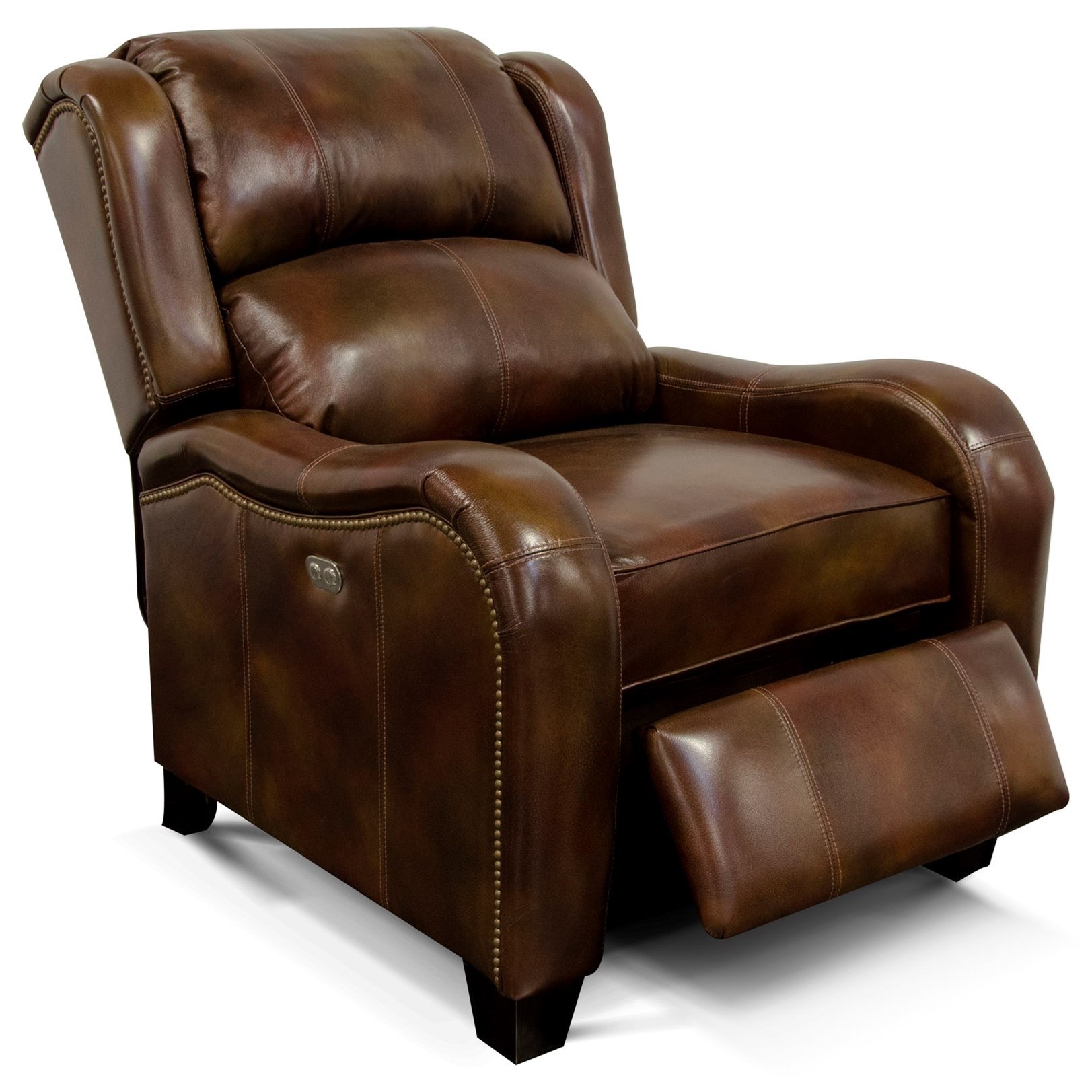 England Leonard Reclining Chair Sadler's Home Furnishings High Leg